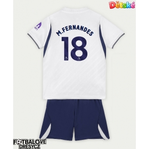 Tottenham Hotspur Mateus Fernandes #18 Dětské Domácí dres komplet 2026-27 Krátký Rukáv (+ trenýrky)